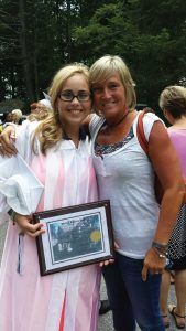 Antinore attended Angelina Jones' graduation from a recovery program in 2014 