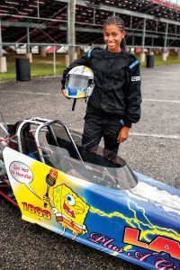 Mariah Laster, 15, has raced since she was 11 