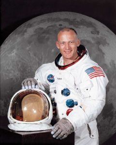 Buzz Aldrin was the second man to walk on the moon