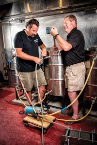 Vince Masciandaro and Rich Palmay of Village Idiot Brewing 