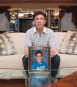 Gregg Wolfe lost his son Justin to a heroin overdose 