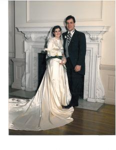 The Christies were married in 1986 