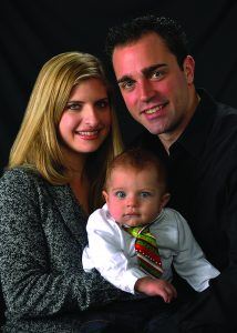 Talia and Greg Custer conceived their son Wyatt through in vitro fertilization 