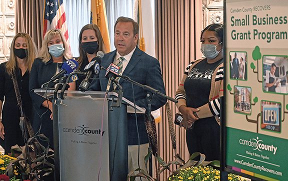 County Commissioner Louis Capelli Jr. Speaks at Camden County, New Jersey Event