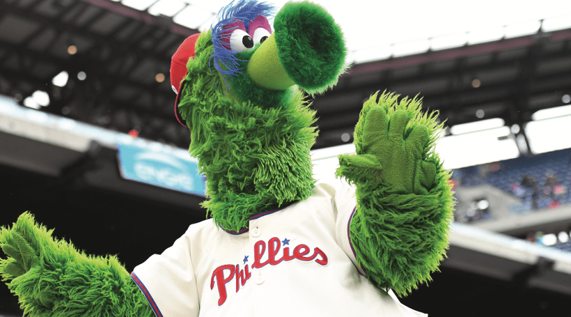 Stark: My ride on the hot-dog launcher with the Phillie Phanatic - The  Athletic