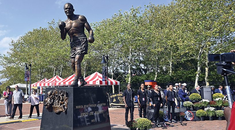 Jersey Joe Walcott was Camden's 'Rocky.' A waterfront statue